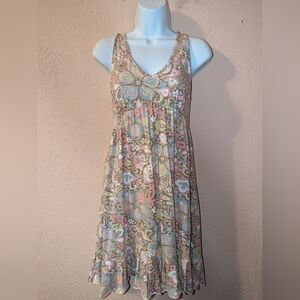 PJ Salvage Multicolor Paisley Sleep Dress